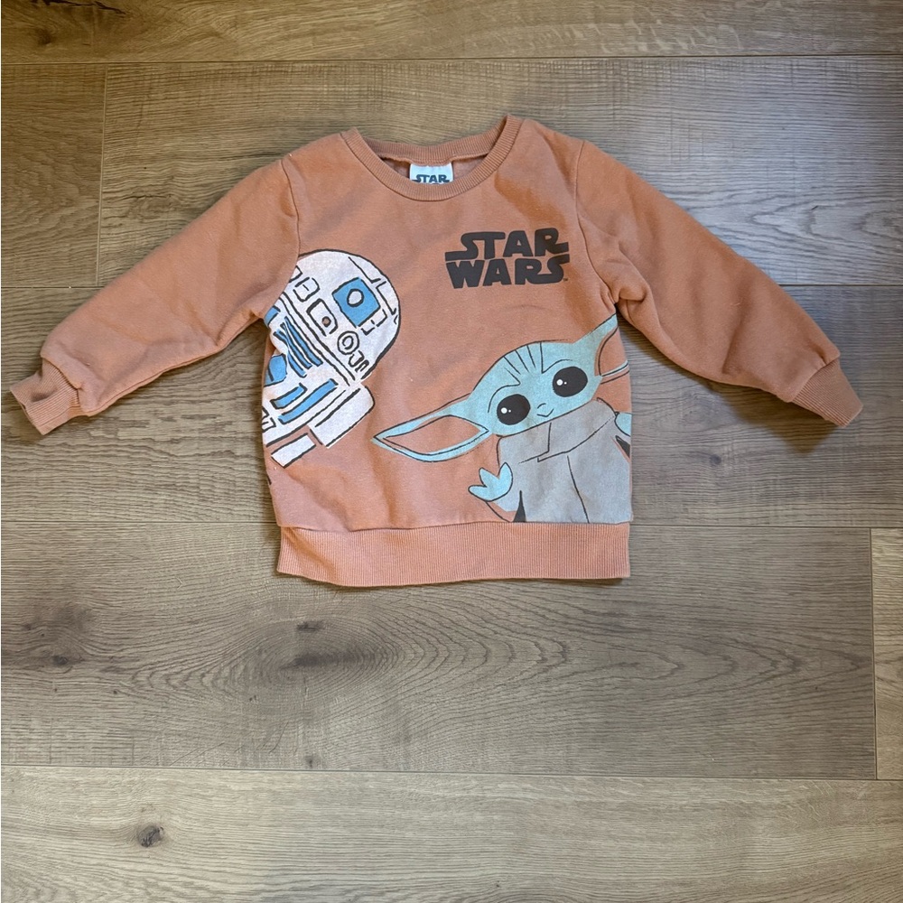 Star Wars Kids Sweatshirt - Rust and Beige